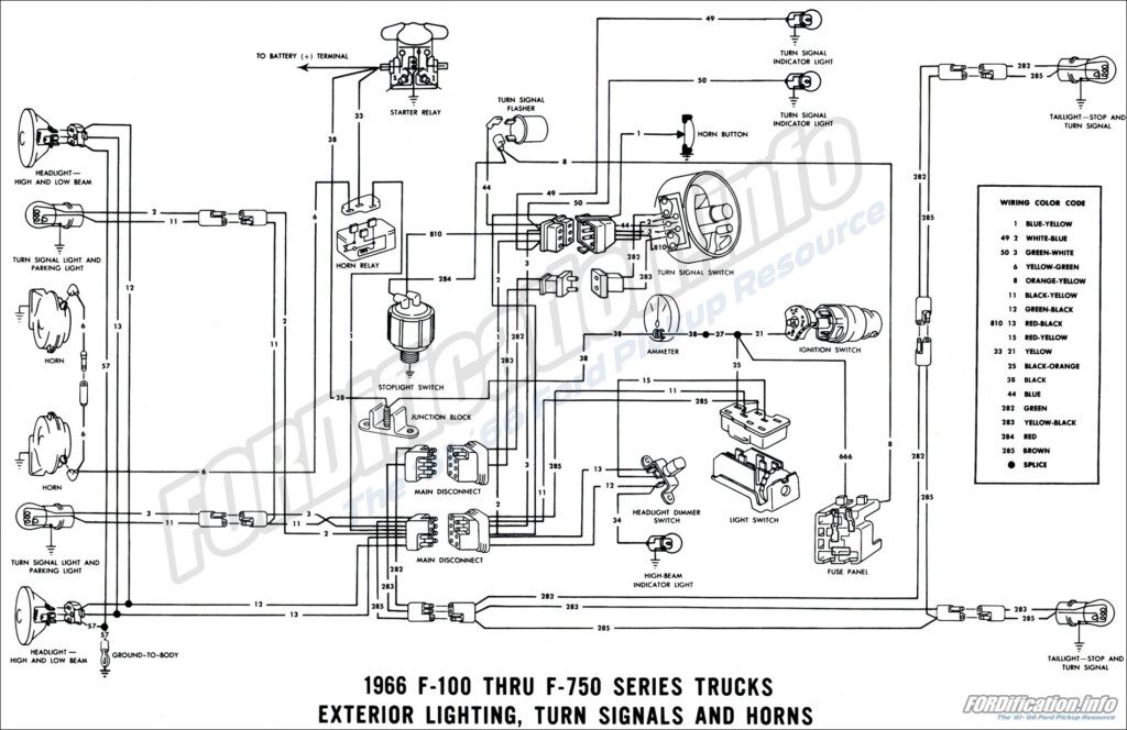 1966 F100 Brake Lights Only Work While Headlights On F100