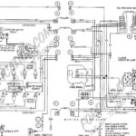 1969 Ford F100 F350 Ignition Starting Charging And Gauges Wiring