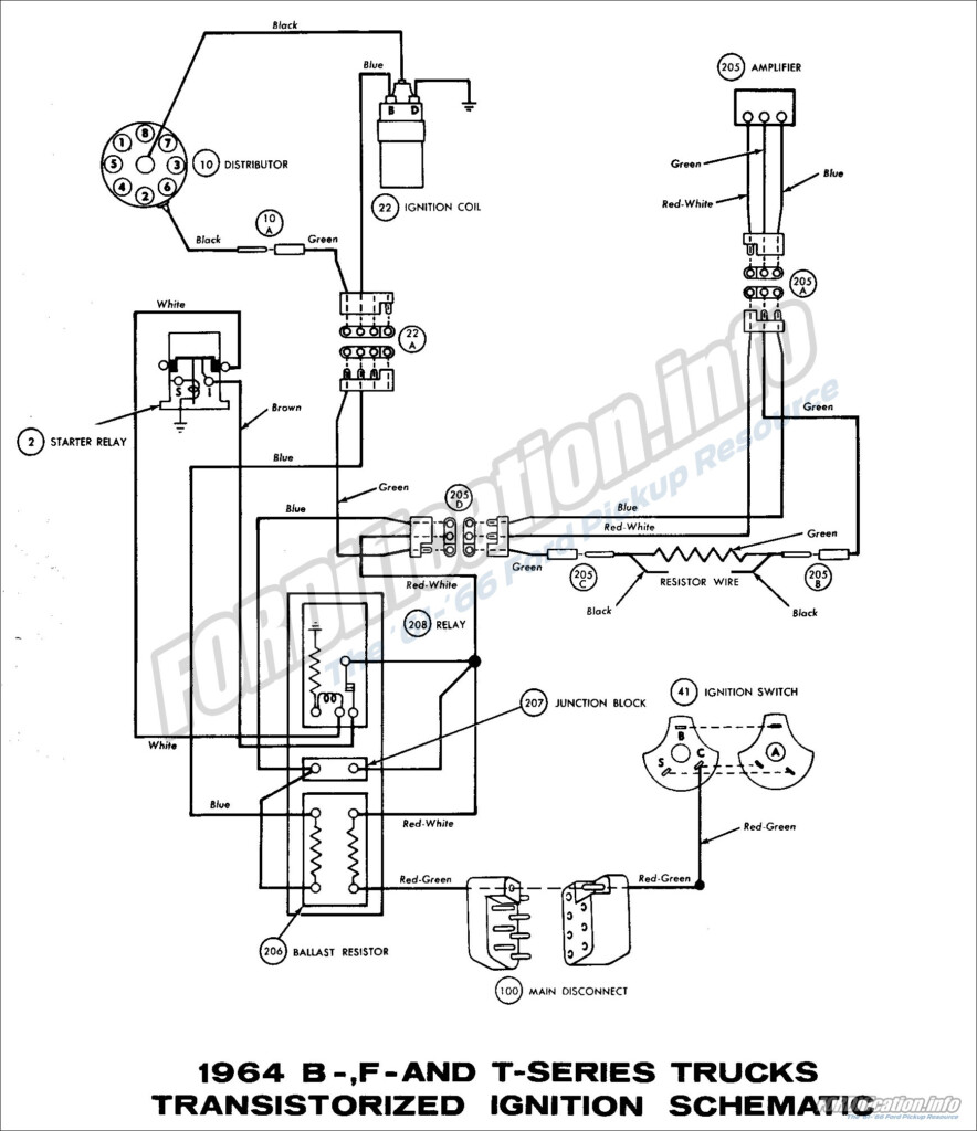 1969 Ford F100 Ignition Switch Wiring Diagram