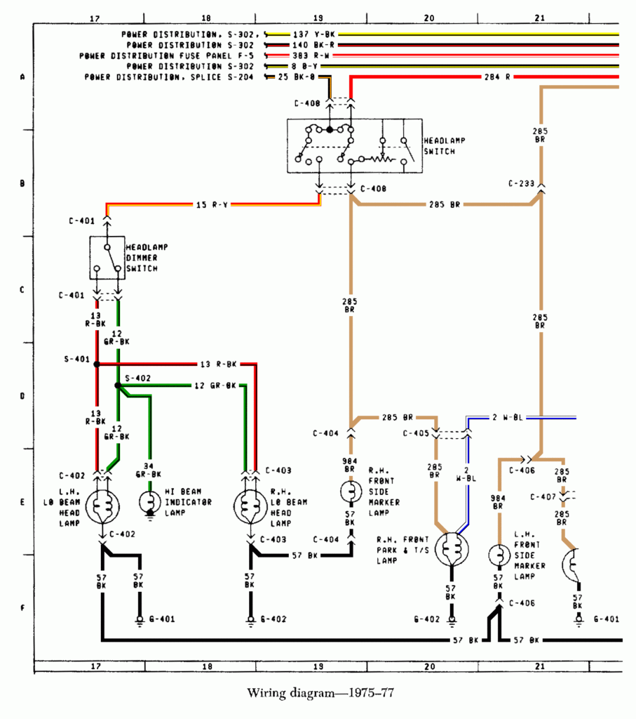 1974 Ford Ignition Switch Wiring Diagram Wiring Diagram