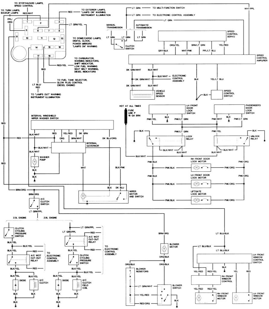 1988 Ford Bronco Ii Radio Wiring Diagram Search Best 4K Wallpapers