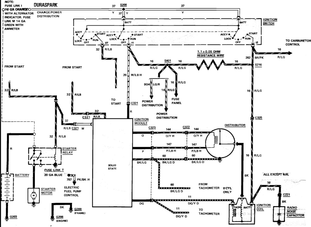 1989 Ford F150 Ignition Wiring Diagram Free Wiring Diagram