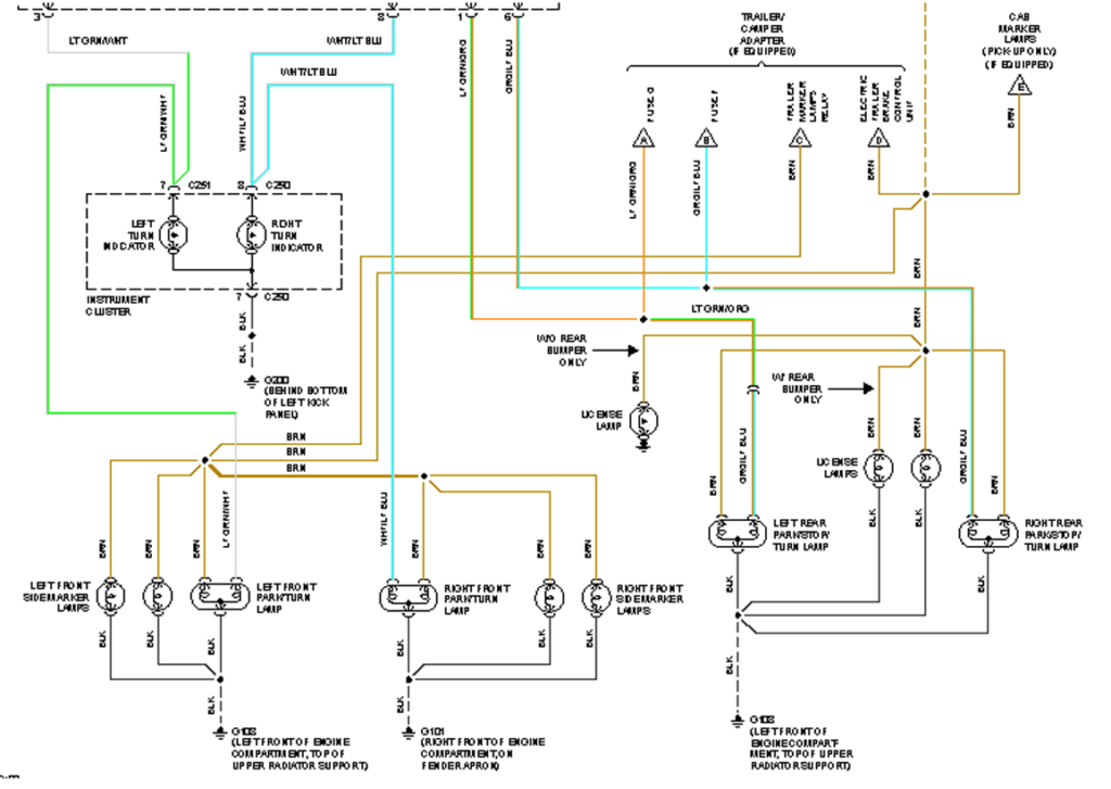 1989 Ford F150 Tail Light Wiring Diagram Wiring Diagram