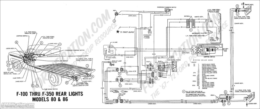 1989 Ford F350tail Light Wiring Diagram