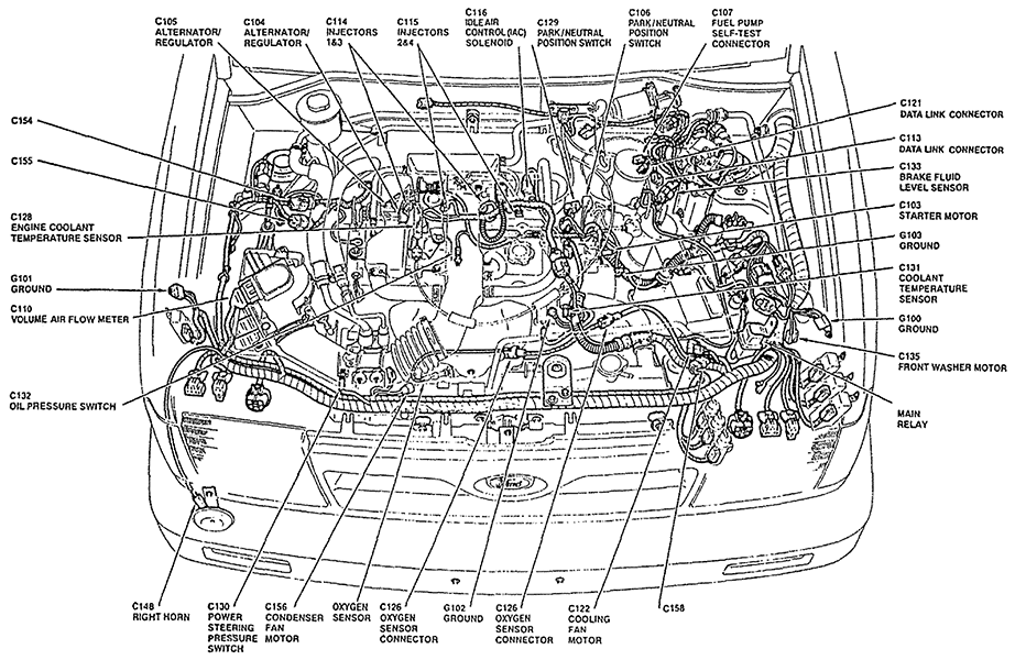 1991 Ford Festiva Wiring Diagram