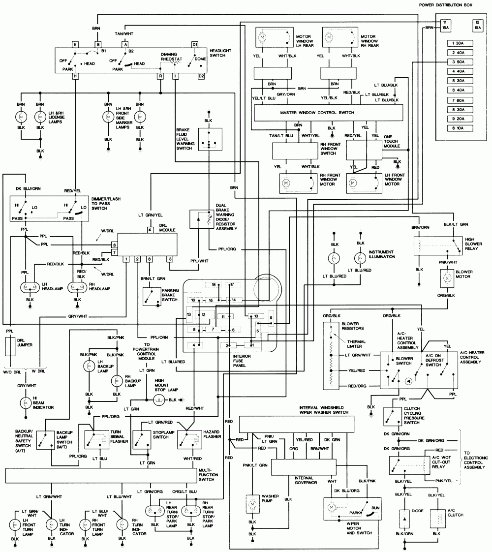 1992 Ford Explorer Radio Wiring Diagram Wiring Diagram Schema