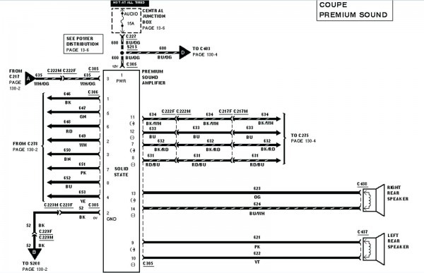 1994 Ford Escort Radio Wiring Diagram