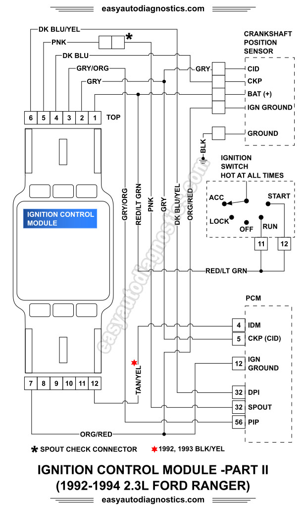 1994 Ford Ranger 2 3 Wiring Diagram Wiring Diagram