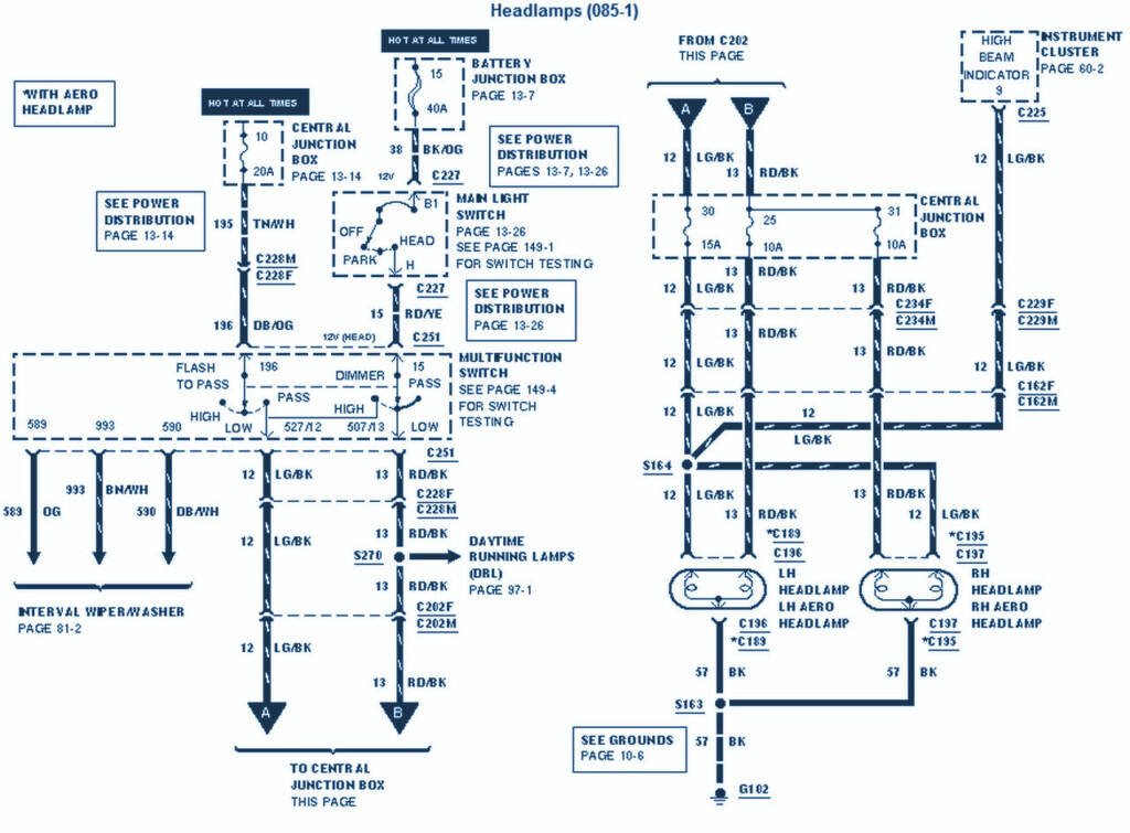 1995 Ford F800 Wiring Diagram