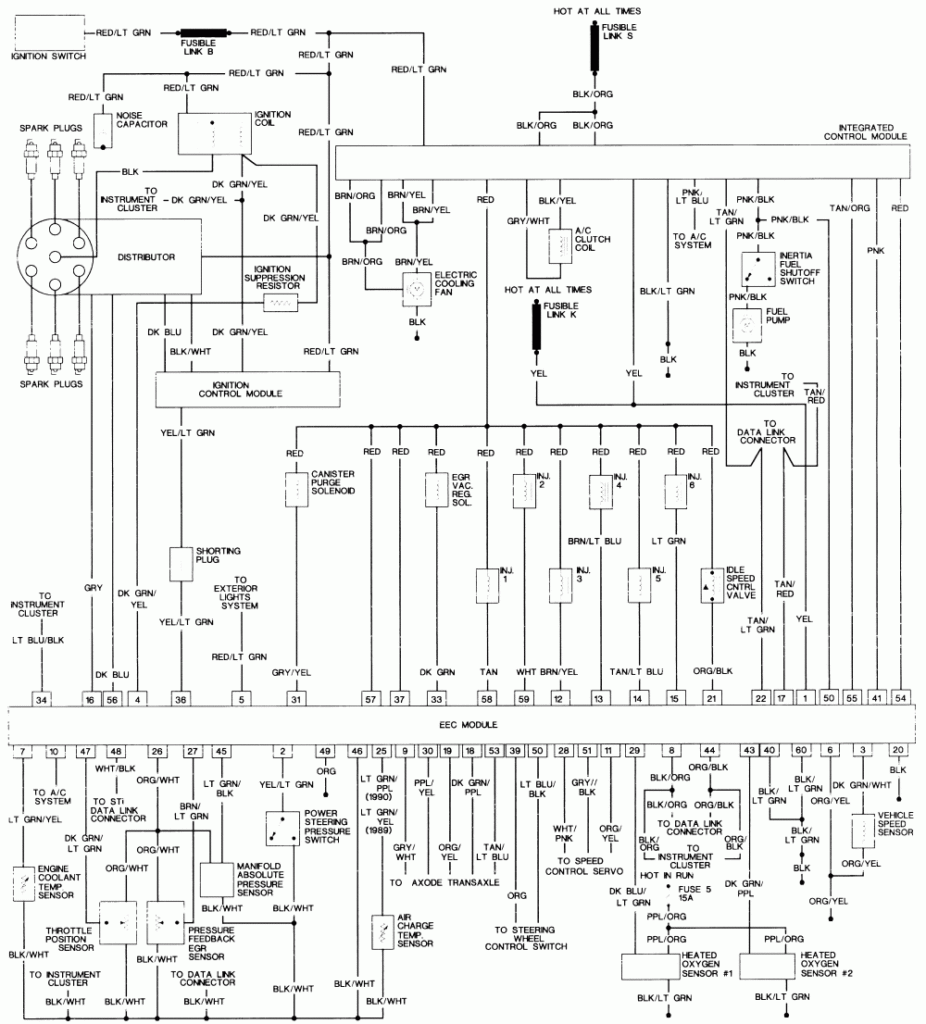 1995 Ford Taurus Sho Wiring Diagram