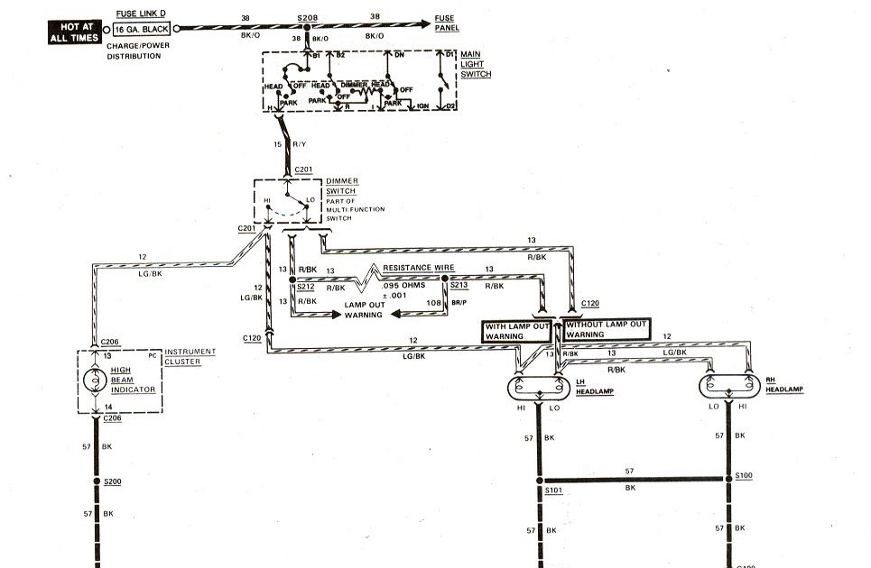 1997 Ford Ranger Tail Light Wiring Diagram Pictures Wiring Diagram Sample