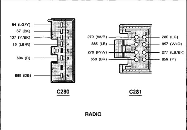 1998 Ford Expedition Stereo Wiring Diagram