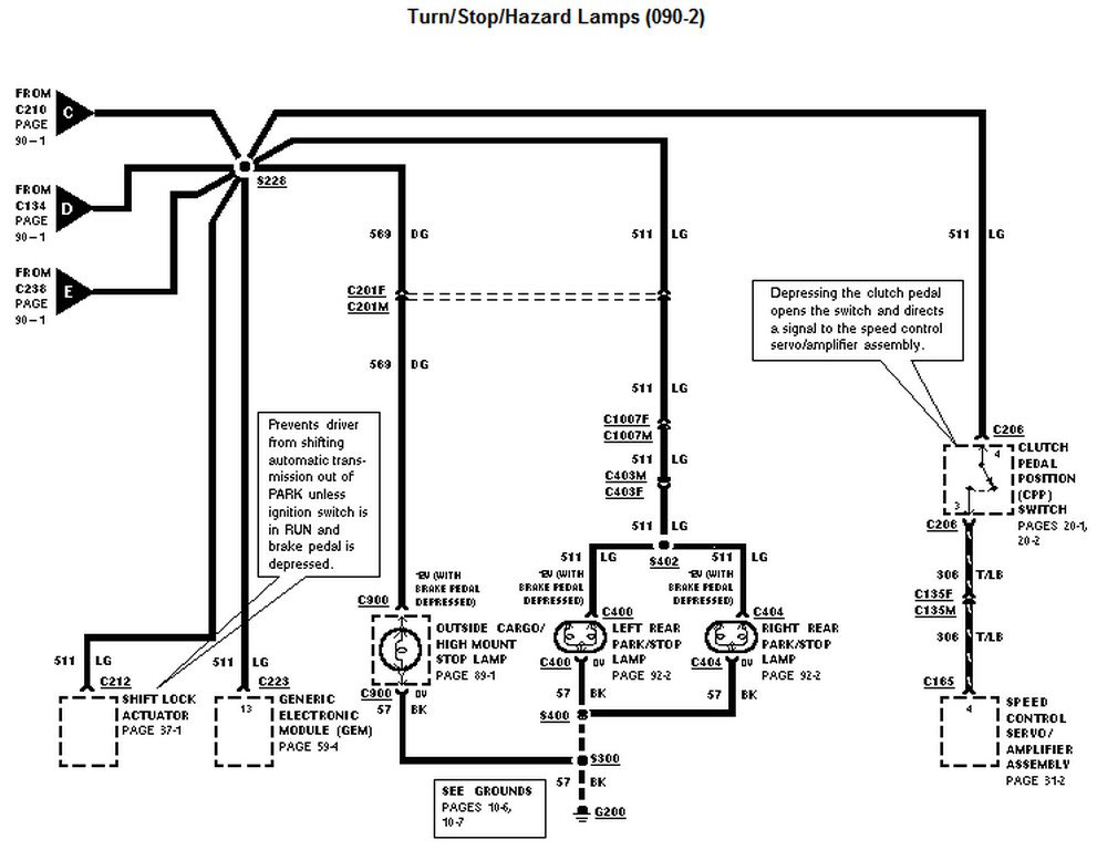 1998 Ford Ranger Dome Light Wiring Diagram Wiring Diagram And Schematic