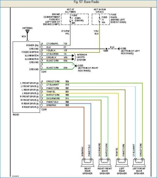 1998 Ford Ranger Stereo Wiring Diagram 1998 Ford Expedition Radio 