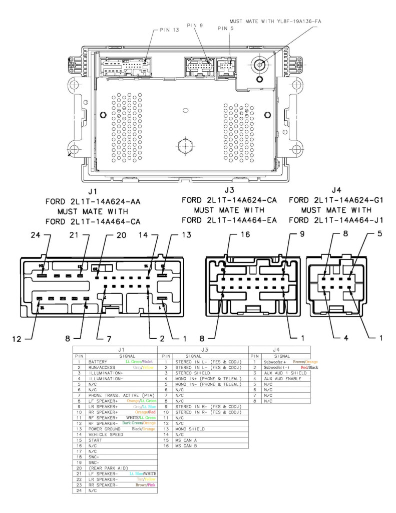 1999 Ford Mustang Radio Wiring Diagram Collection Wiring Diagram Sample