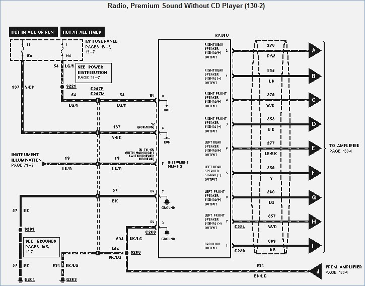 1999 Ford Mustang Radio Wiring Diagram Pics Wiring Diagram Sample