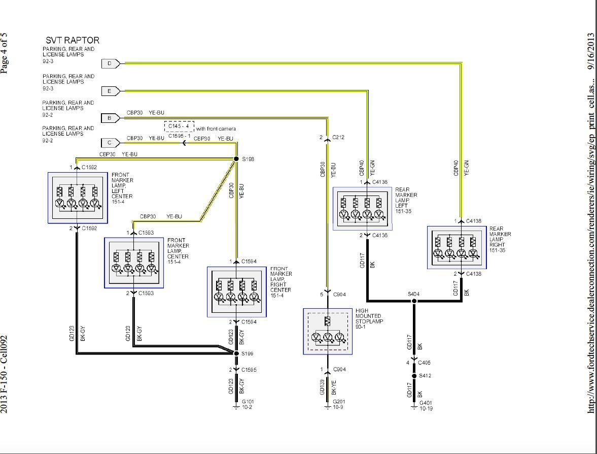 2000 F350 Wiring Diagram For Rear Tail Lights Elegant In 2020 Trailer