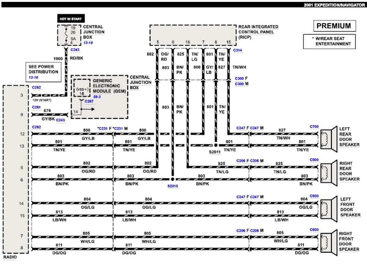 2000 Ford F150 Radio Wiring Diagram Free Wiring Diagram