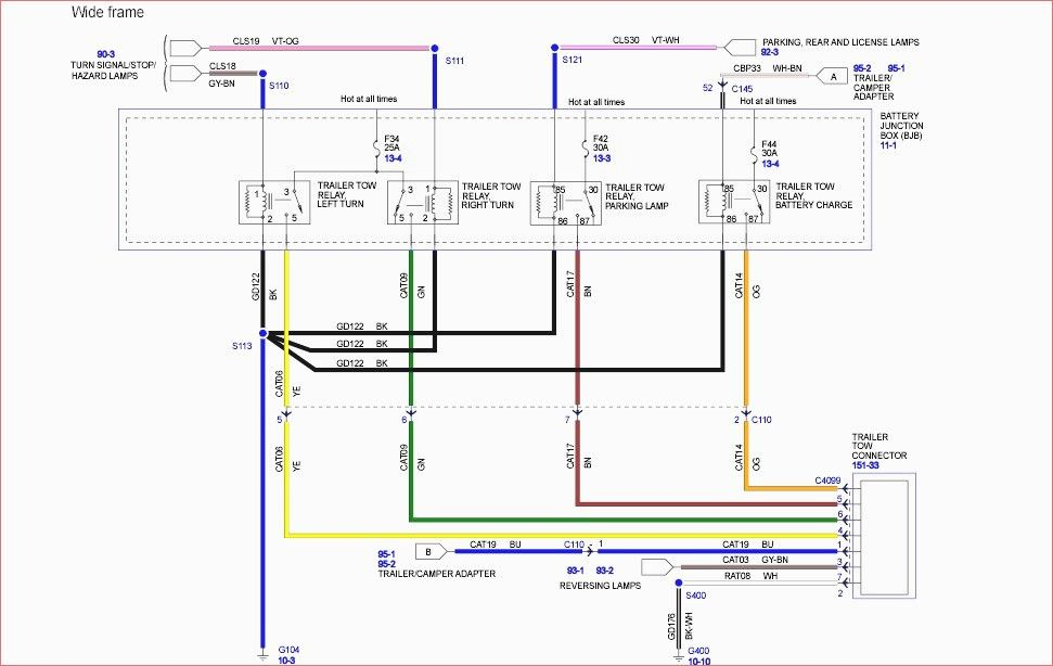 2000 Ford F350 Tail Light Wiring Diagram Pics Wiring Collection