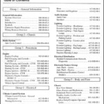 2000 Ford Focus Wiring Diagram Manual Original