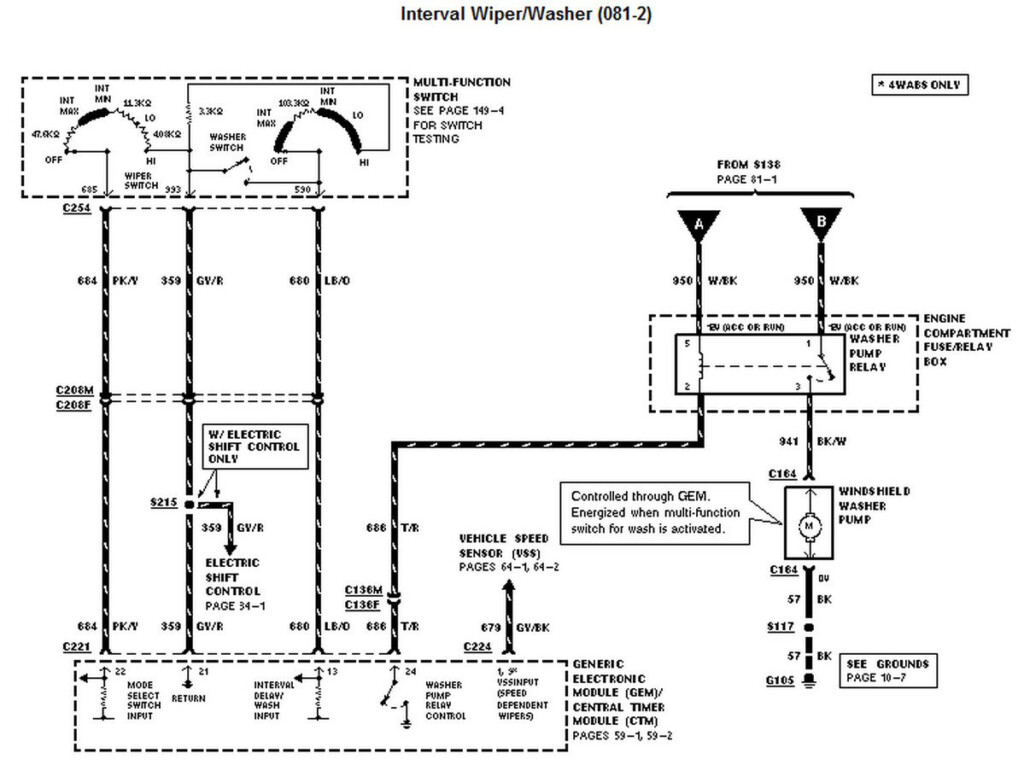 2000 Ford Ranger 2 5l Gem Wiring Diagram