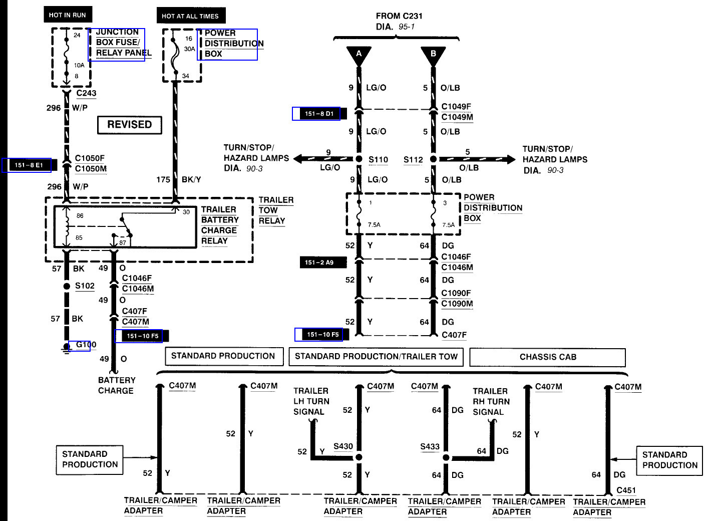 2001 Ford F250 Trailer Wiring Diagram Trailer Wiring Diagram