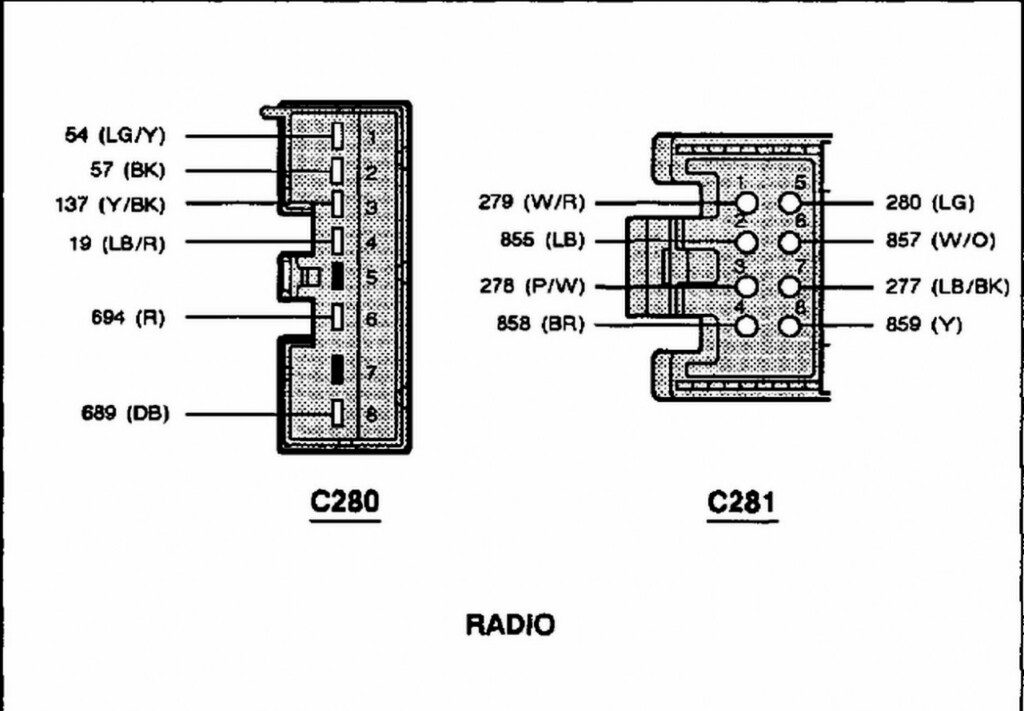 2001 Ford Mustang Radio Wiring Diagram Images Wiring Diagram Sample