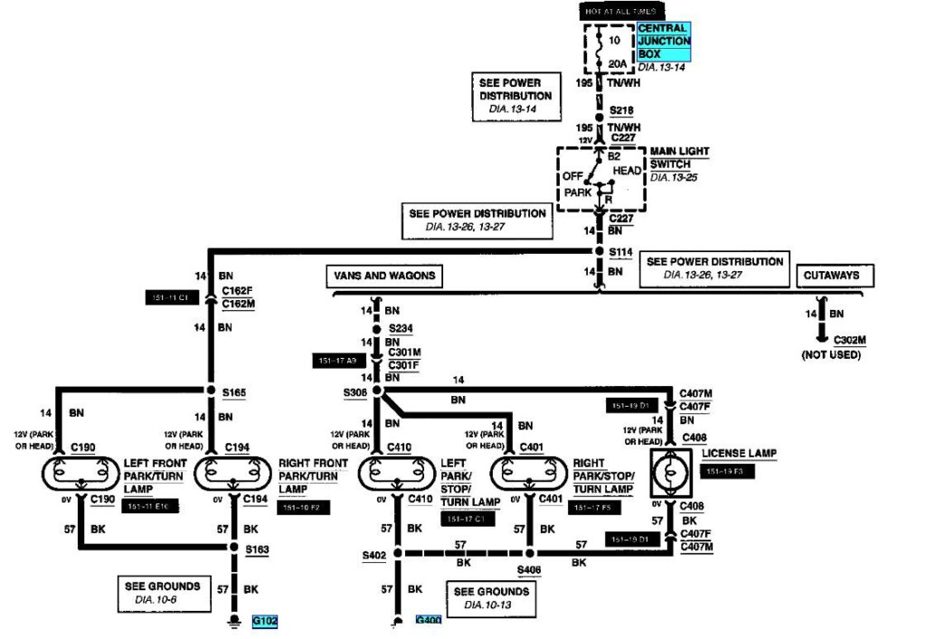 2002 Ford Focus Brake Light Wiring Diagram