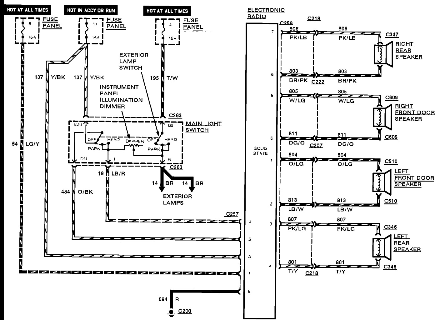 2002 Ford Focus Stereo Wiring Diagram Database Wiring Diagram Sample