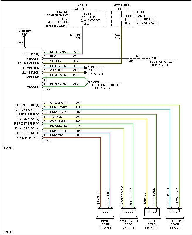 2002 Ford Radio Wiring Schematic And Wiring Diagram