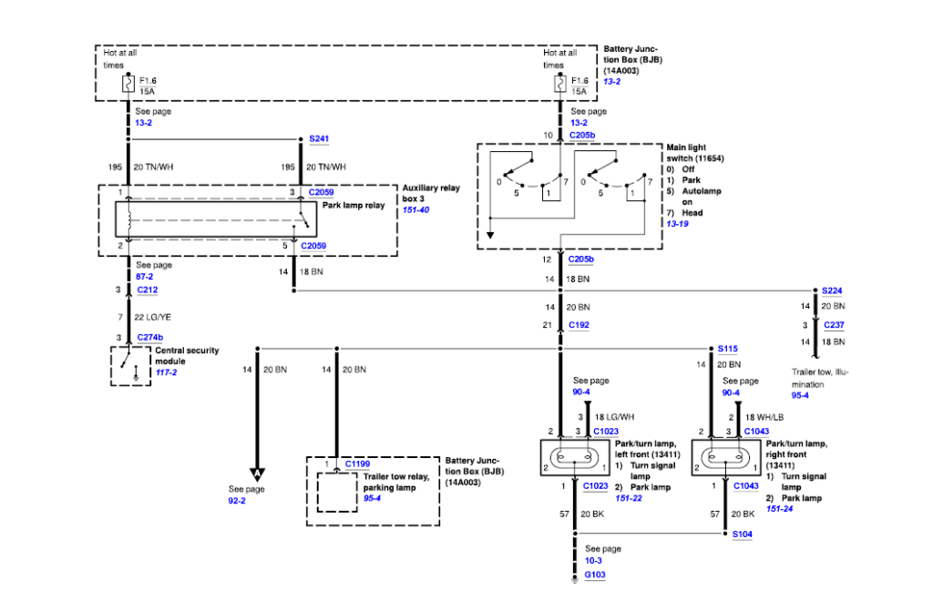 2003 F350 Parking Light Wiring Diagram FULL HD Version Wiring Diagram 