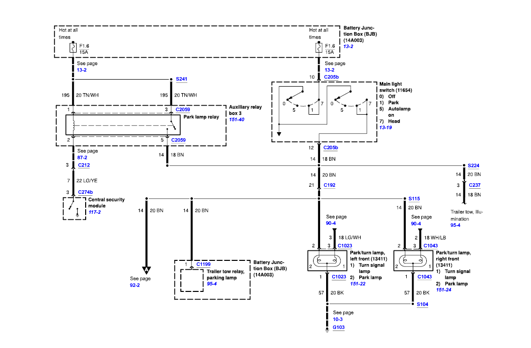 2003 F350 Parking Light Wiring Diagram FULL HD Version Wiring Diagram 