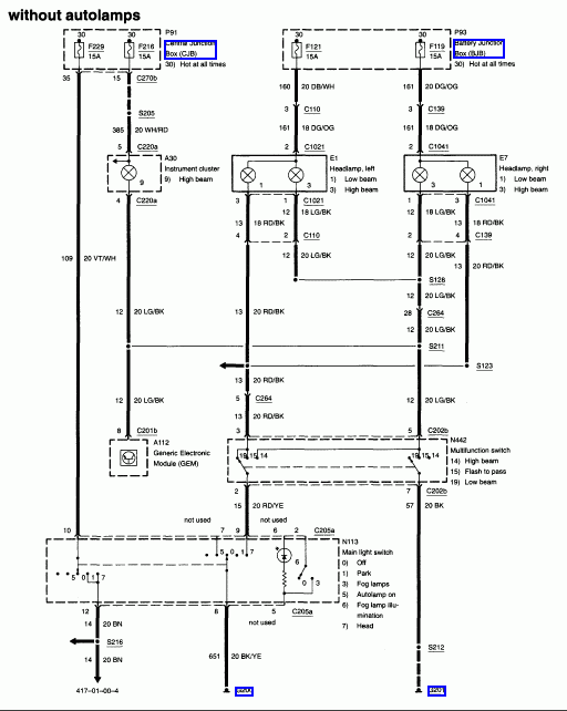 2003 Ford Taurus Wiring Diagram Ford Taurus Ignition Wiring Diagram 