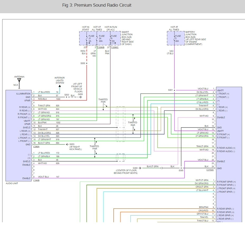 2004 Ford Radio Wiring Diagram Download Browncanvas