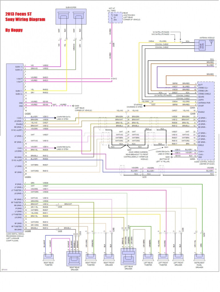 2004 Ford Radio Wiring Diagram Download Mototree