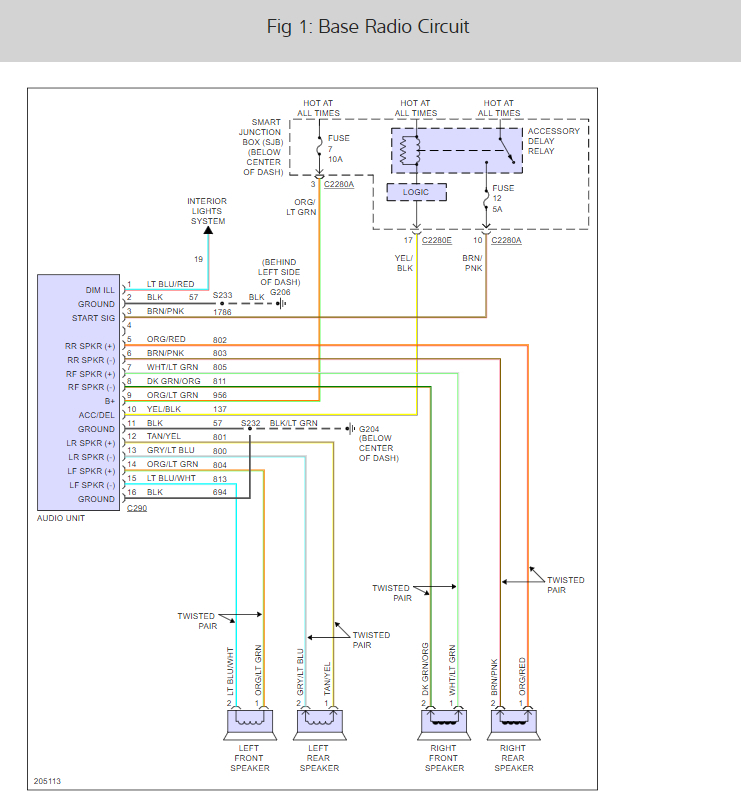 2005 Ford Escape Radio Wiring Diagram Diagram For You