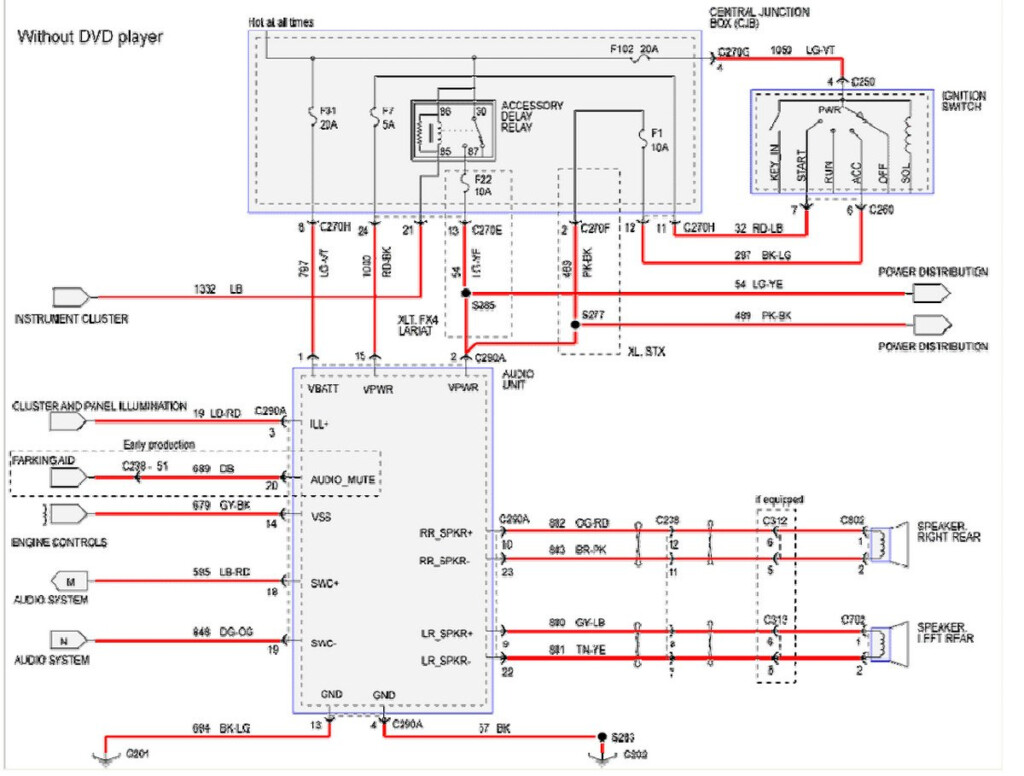 2005 Ford Escape Stereo Wiring Diagram Pics Wiring Collection