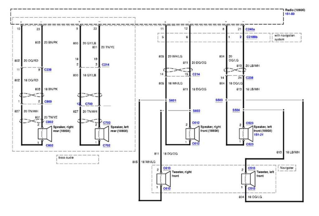 2005 Ford Expedition Radio Wiring Diagram For Your Needs