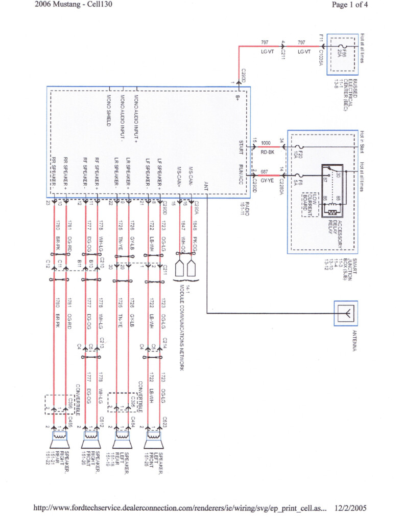 2005 Ford Five Hundred Radio Wiring Diagram Wiring Diagram