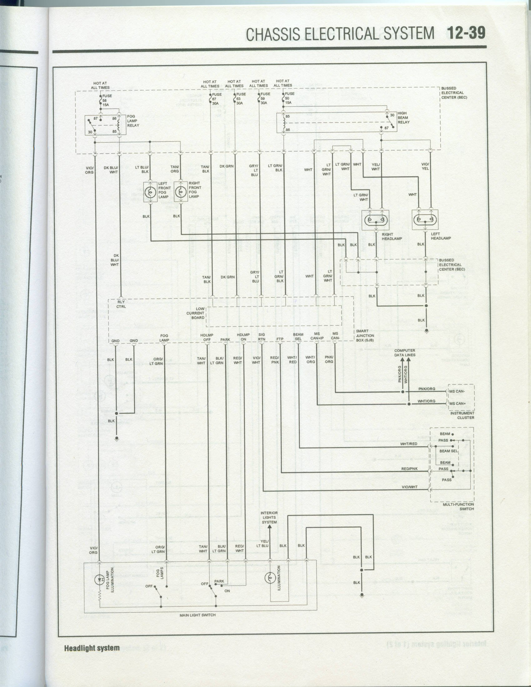 2005 Mustang Fog Light Wiring Diagram Warbonne Thammock