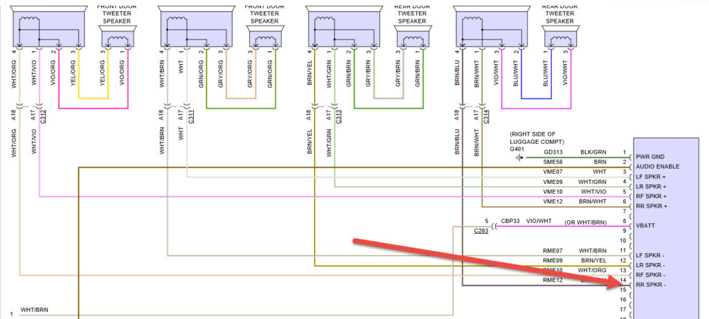 2006 Ford Fusion Radio Wiring Diagram Collection Wiring Diagram Sample