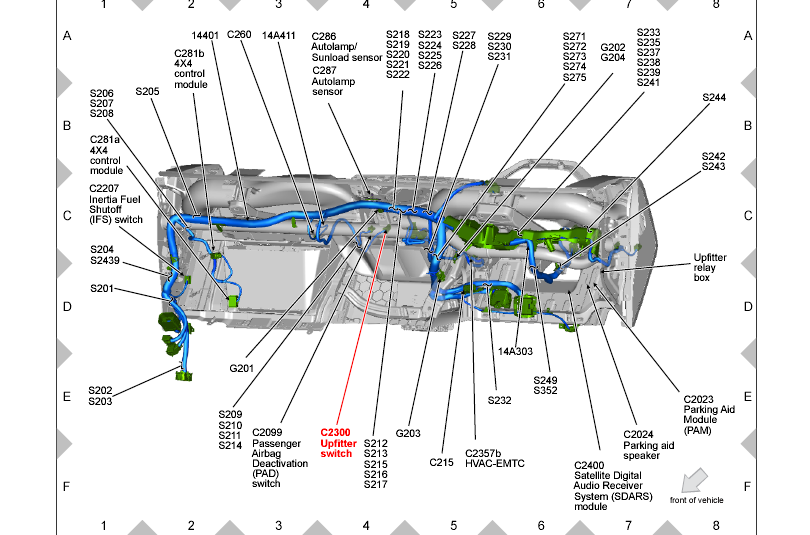 2006 Ford Upfitter Switches Wiring Diagram