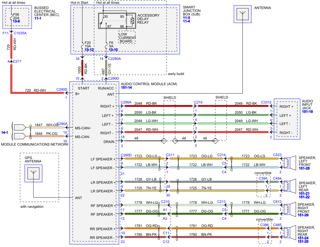 2006 Mustang Gt Shaker 500 Wiring Diagram Wiring Diagram