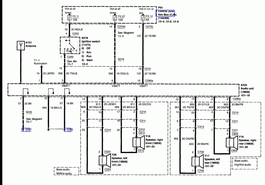 2008 Ford Escape Radio Wiring Diagram Wiring Diagram And Schematic Role