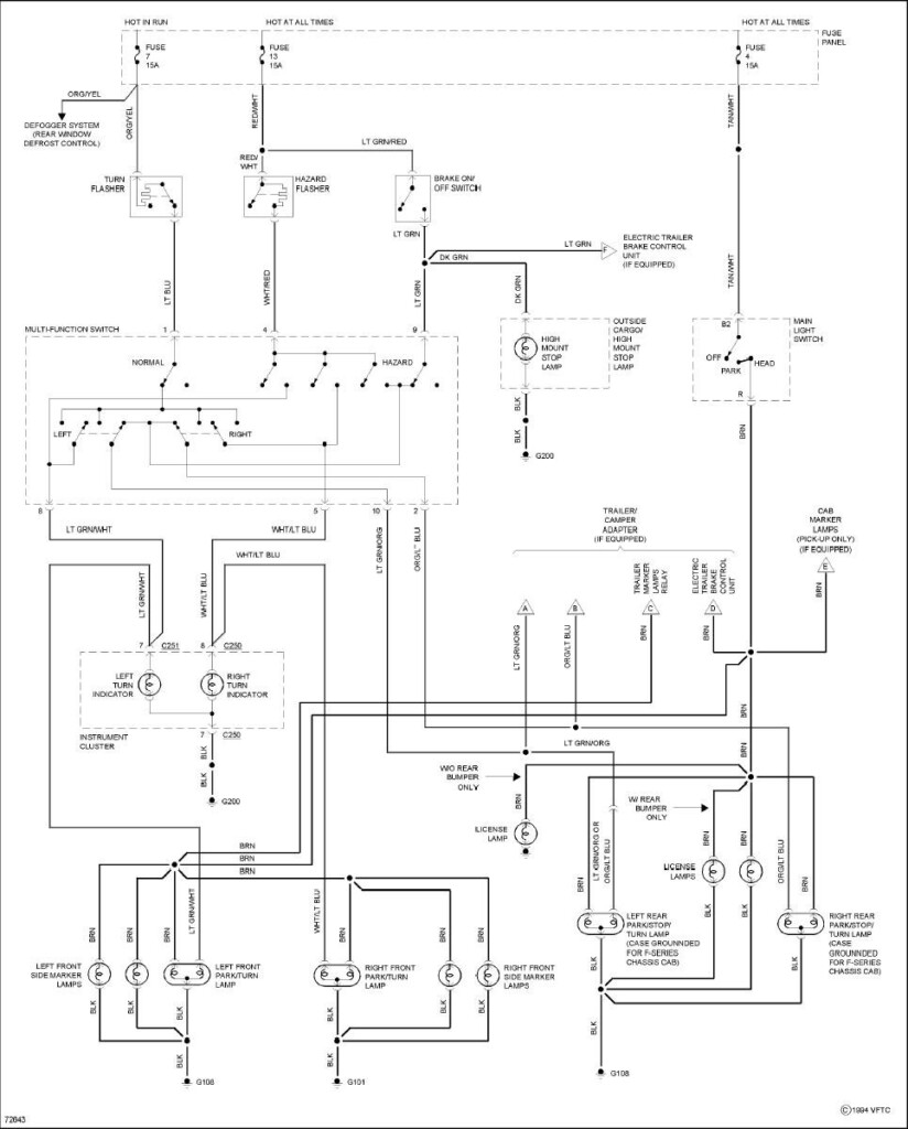 2008 Ford F350 Tail Light Wiring Diagram Wiring Diagram