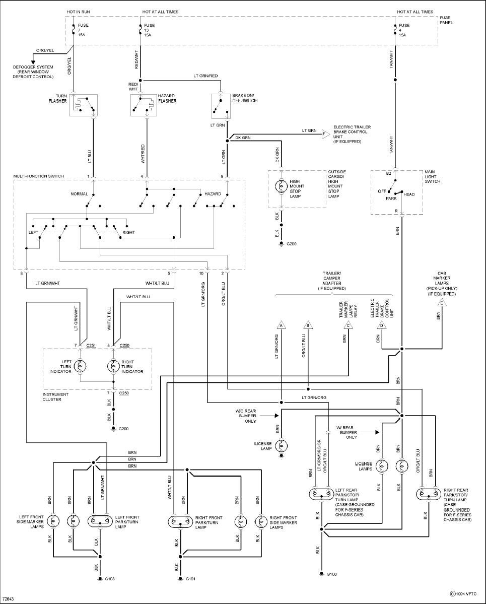 2008 Ford F350 Tail Light Wiring Diagram Wiring Diagram