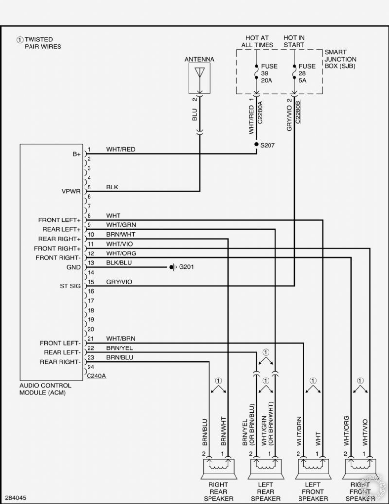 2008 Ford Focus Stereo Wiring