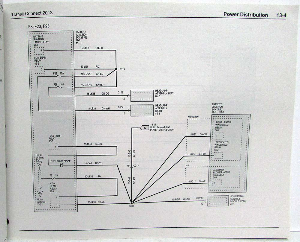 2011 Ford Transit Connect Radio Wiring Diagram Style Guru Fashion 