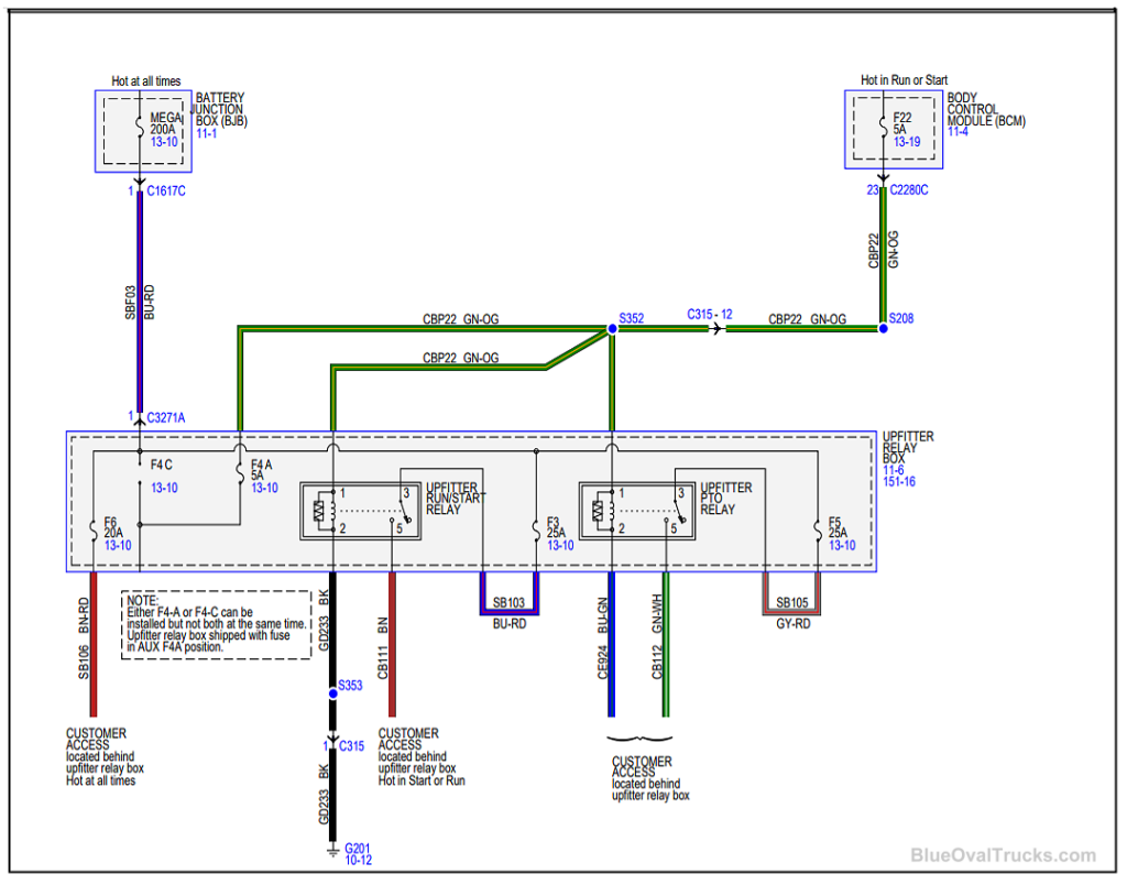 2011 Ford Upfitter Switches Wiring Diagram For Your Needs