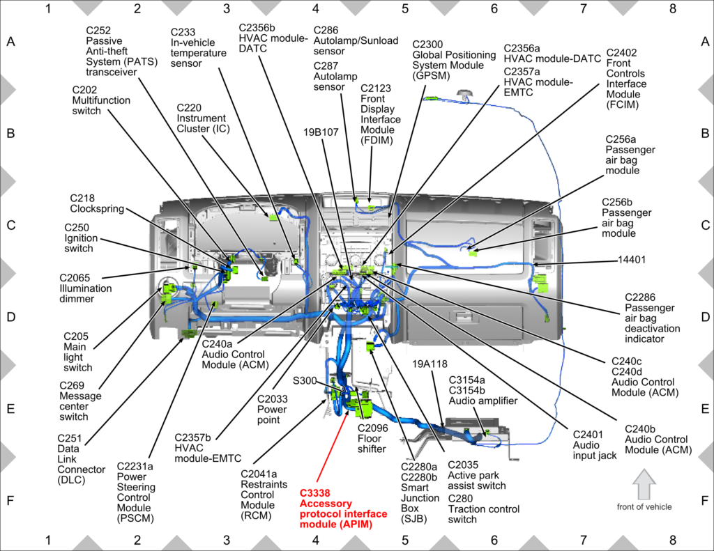 2012 Ford Escape Radio Wiring Diagram Ford Escape Subwoofer Wiring 